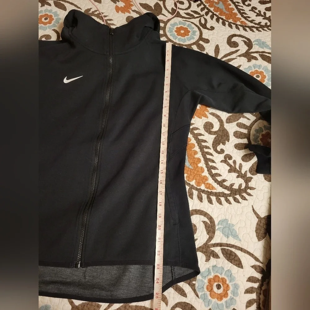 Nike Tech‎ Fleece Hoodie full zip warm black size youth Large
